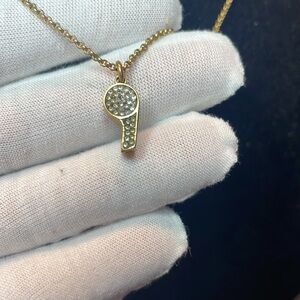 Juicy Couture whistle necklace